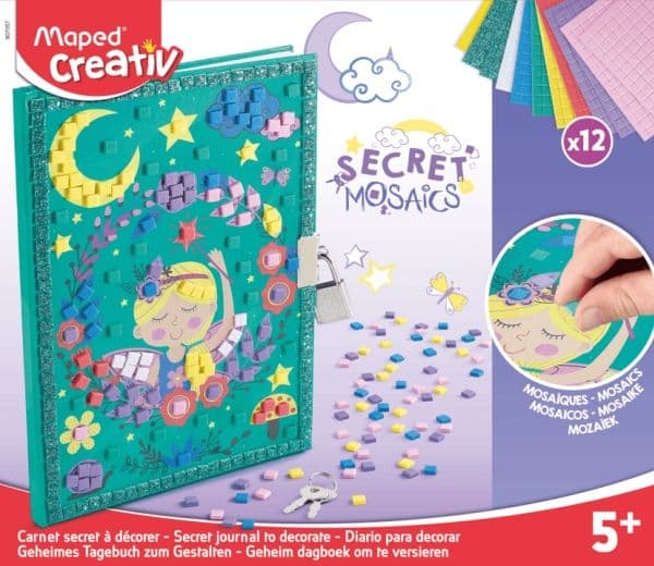 Maped Creativ mosaik hemlig dagbok MAPED