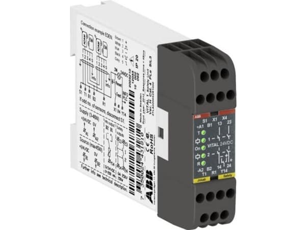 Säkerhetsmodul, 1 dynamisk ingång Vital-1