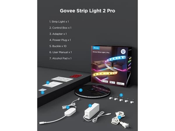 Govee Strip Light 2 Pro - 5M