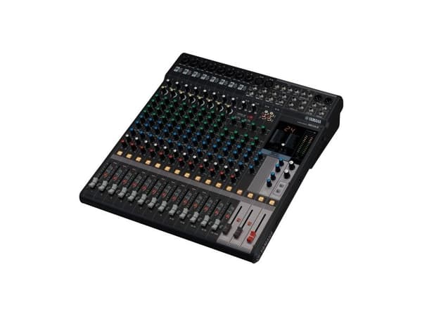 Yamaha MG16X, 16 kanaler, Rack-montering, 30 W, Grå
