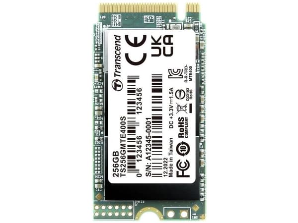Transcend PCIe SSD 400S, 256 GB, M.2