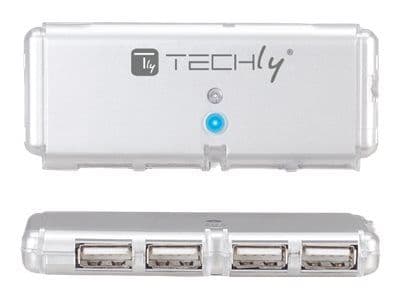 TECHly - Hub - 4 x USB 2.0 - stasjonær