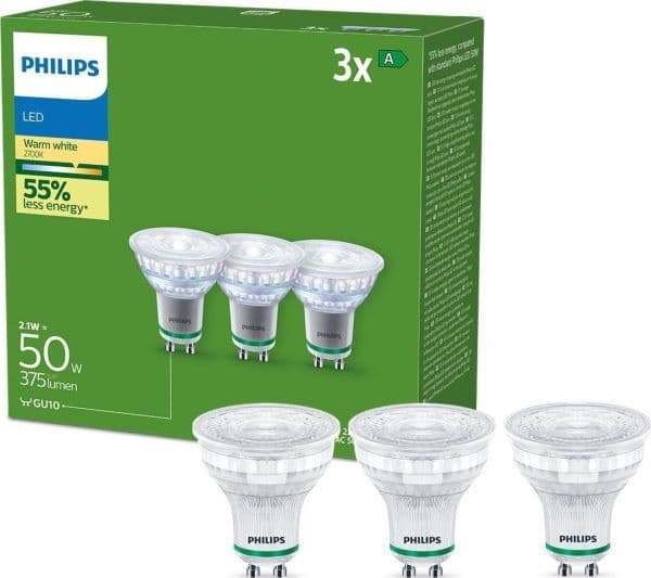 Philips Ultra-Efficient - Lyspære - klar finish