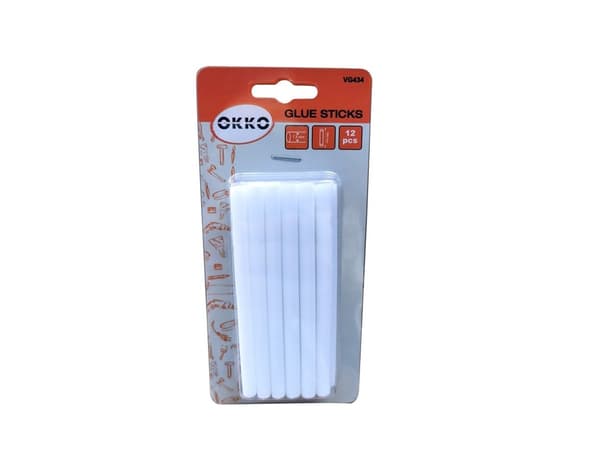 Milwaukee limstift 7,2 mm x 100 mm vit, 12 st.