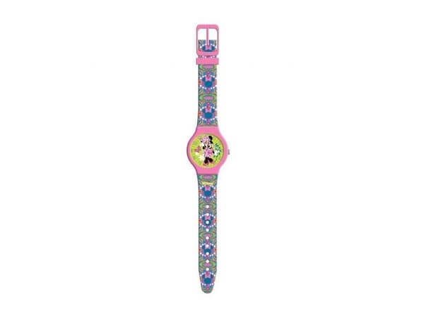 Analog klokke i Minnie Mouse-boks