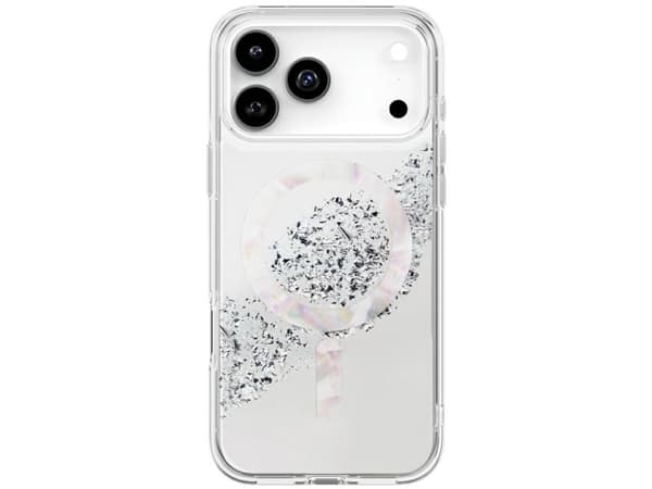 Uniq Coehl Crystelle case for iPhone 17 Pro Max Magnetic Charging - silver