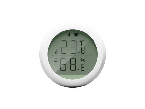 Tesla TSL-SEN-TAHLCD, Temperatur, Trådløs, ZigBee, Batteri, DC, 3 V, 2×AAA