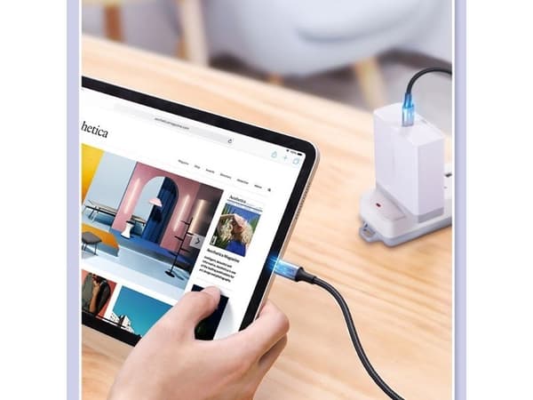 Ugreen US316 USB-C til USB-C-kabel 100W 1m - svart