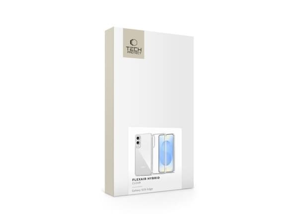 Tech-Protect FlexAir hybriddeksel til Samsung Galaxy S25 Edge - Klar