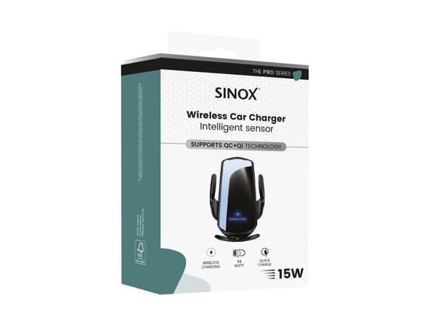 Sinox PRO trådløs lader 15W sort
