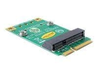 Delock Converter Mini PCI Express half-size > full-size - Stigekort