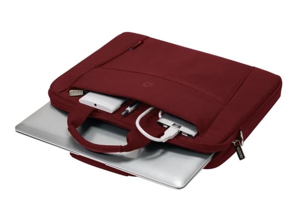 DICOTA Slim Case BASE - Notebookbæreveske - 13" - 14.1" - rød