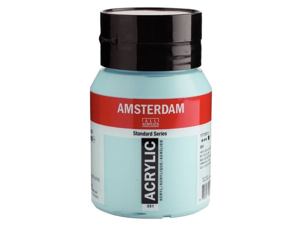 AMSTERDAM AAC 500ML SKY BLUE LT Jar 500 ml