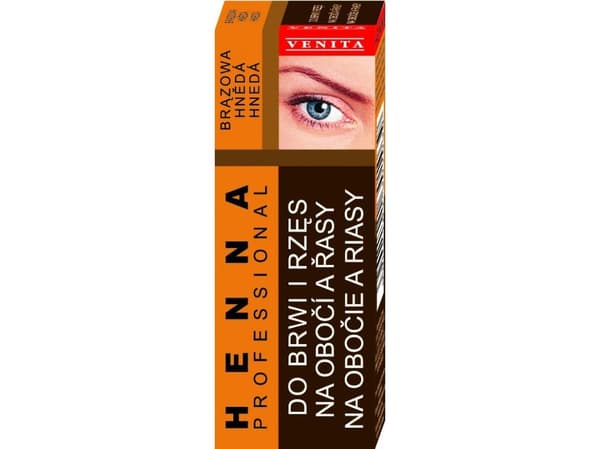 Venita Henna for eyebrows and eyelashes 13g Bronze