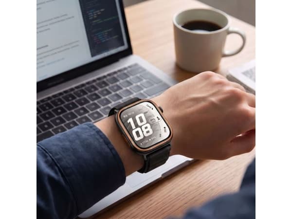 4kom.pl TECH-PROTECT nylonreim til Huawei Watch Fit 3/4/4 Pro/5/5 Pro BLACK