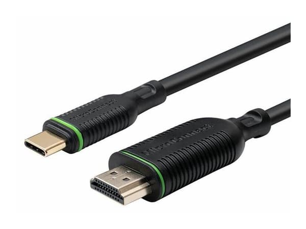 MicroConnect - Adapterkabel - USB-C hann til HDMI hann - 5 m - svart