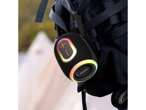 Dudao Y22 Wireless Speaker with RGB Backlight Bluetooth 5.3 - Black