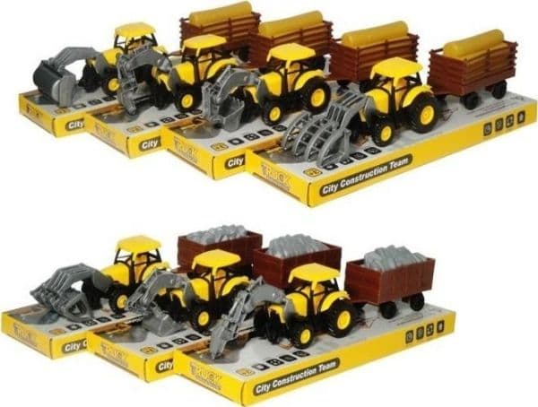 Swede traktor med henger MIX