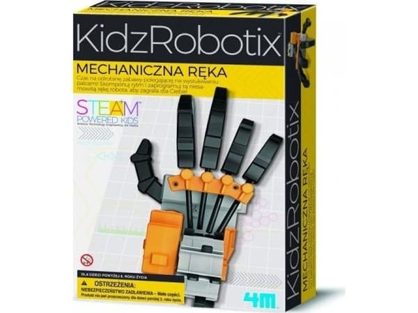 4M KidzRobotix DIY-set motoriserad robot-hand
