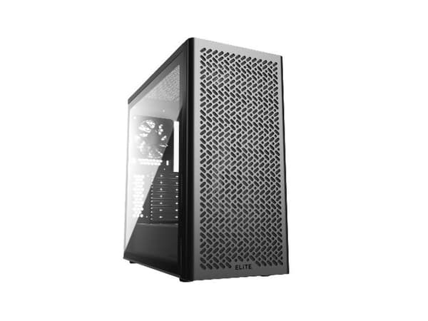 Cooler Master Elite 502 Lite kabinett i sort (E502L-KGNN-S00)