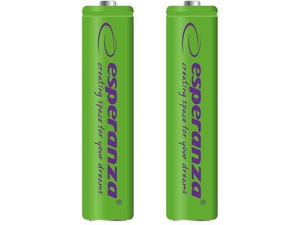Esperanza AAA/R03 1000mAh batterier 2 stk.