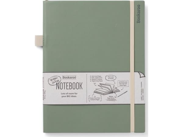 Peter Pauper Press Bookaroo notatbok Journal stor - grønn