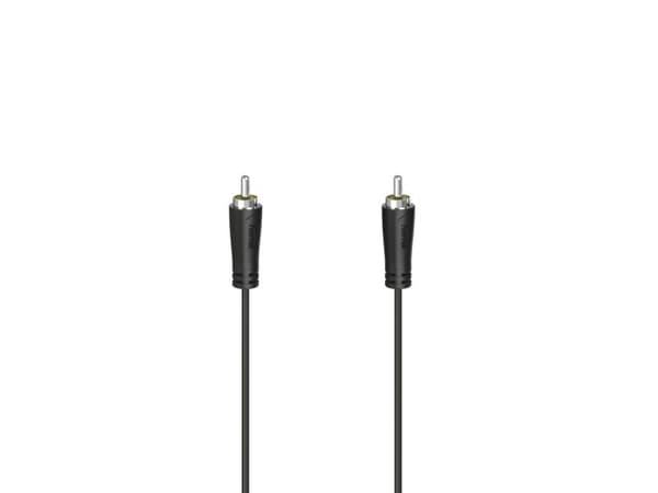 Hama 00205099, RCA, Hanstik, RCA, Hanstik, 3 m, musta