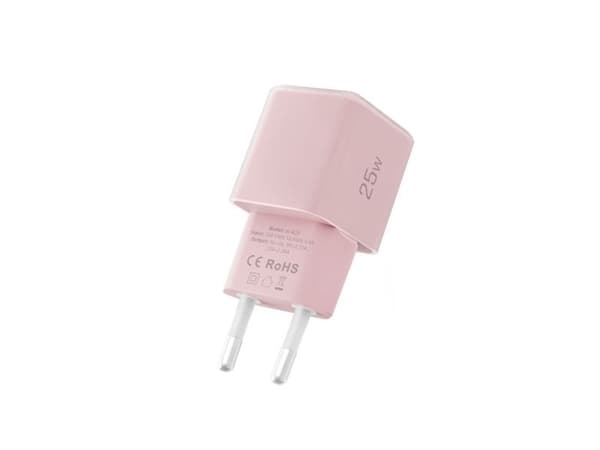 Tech-Protect NCM25 USB-C PD 25W vegglader - Rosa