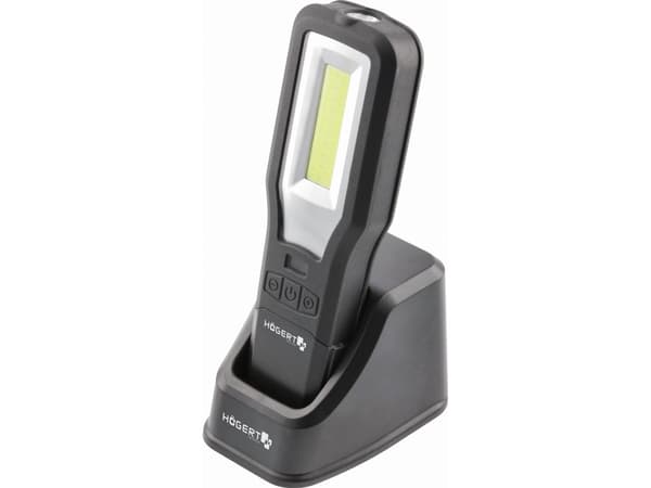 Högert Technik arbetslampa med LED och USB