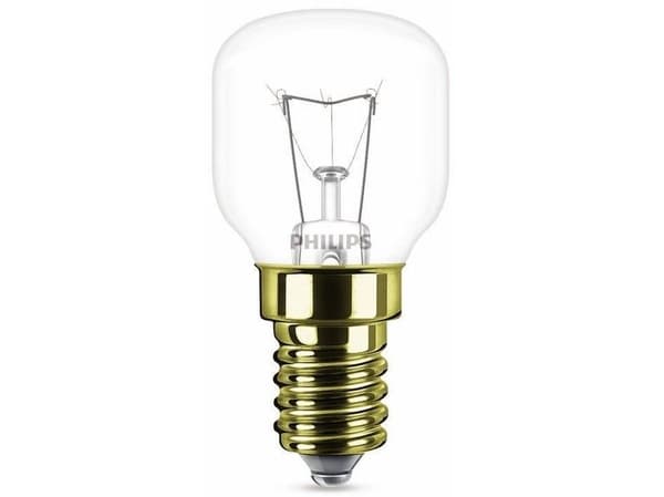 Ovnlampe 40W 230V E14 Krone Klar (E)
