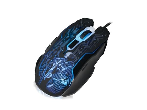 LogiLink ID0137, Ambidextrous, Optisk, USB Typ-A, 2400 dpi, Sortera