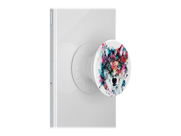 PopSockets Swappable PopGrip - Fingergrep/stativ for mobiltelefon - Ulv