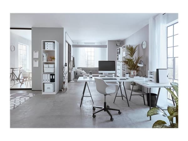 Leitz Click & Store - Förvaringsbox - för A3 (297 x 420 mm) - vit