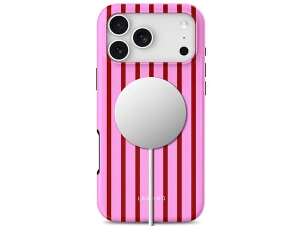 Tech-Protect Lamano MagSafe Case for iPhone 18 Pro / 17 Pro - Pink/Red