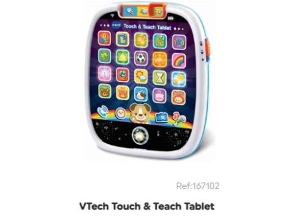 Vtech Touch & Teach Tablet NO