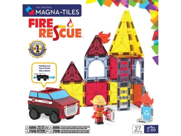 MAGNA-TILES Fire Rescue 27 pcs