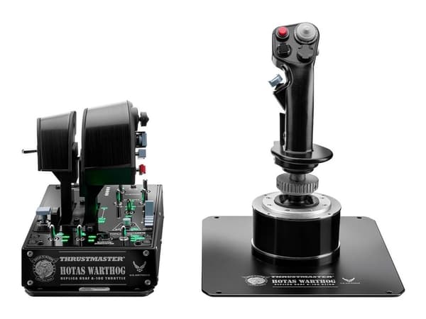 Thrustmaster HOTAS Warthog - Joystick og gasspedal - kablet - for PC