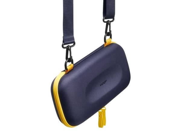 Spigen Nano Pop Pro-veske til Nintendo Switch 2 - Navyblå og gul