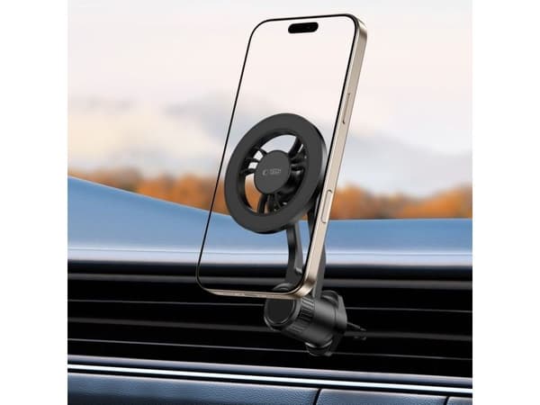 " Tech-Protect N56 MagSafe Car Air Outlet Bracket - musta