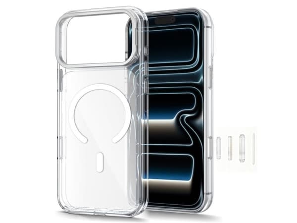 Podstawka 4kom.pl TECH-PROTECT MAGSTAND MAGSAFE CC IPHONE 17 PRO MAX / 18 PRO MAX CLEAR