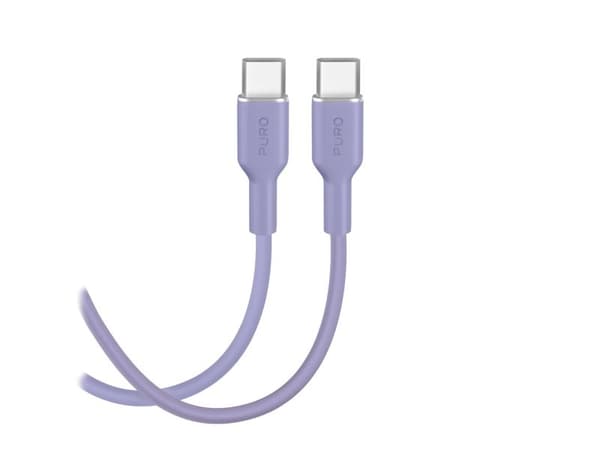 Puro ICON USB-C - USB-C 1,5 m kabel - lilla