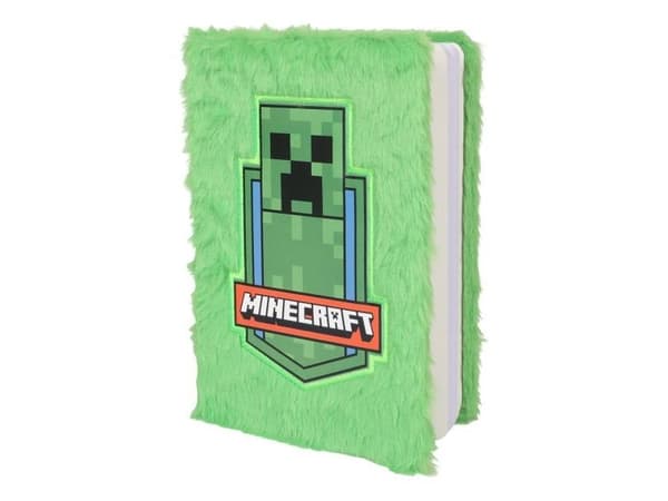 Minecraft plysj notatbok