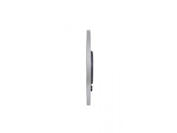 Väggklocka Alba Giant Ø60cm silvergrå