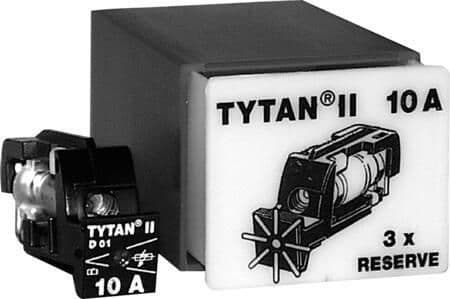 Säkringsboxar Tytan II 3x20A blink