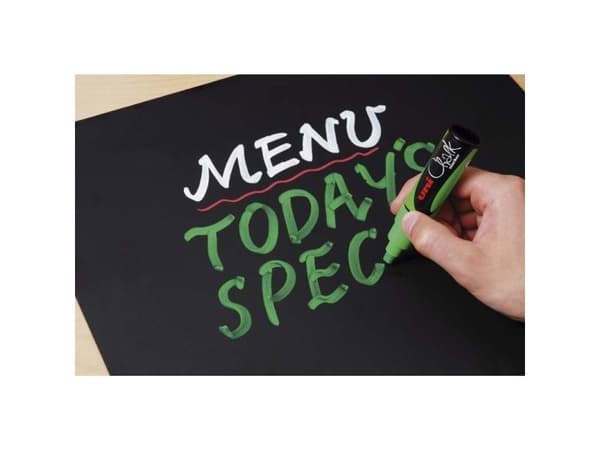 Uni Chalk marker-set med 8 st PWE-8K