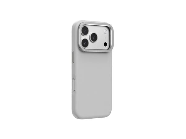AMAZINGTHING Glamour etui til iPhone 17 Pro Max med stativ - grå