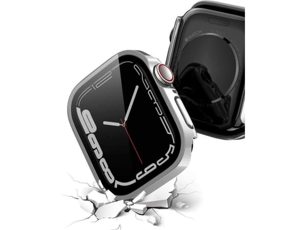 Dux Ducis Hamo etui til Apple Watch 7 41 mm sølv