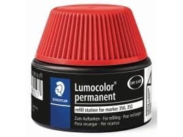 STAEDTLER Lumocolor - Påfyllingsstasjon - permanent - rød - 30 ml
