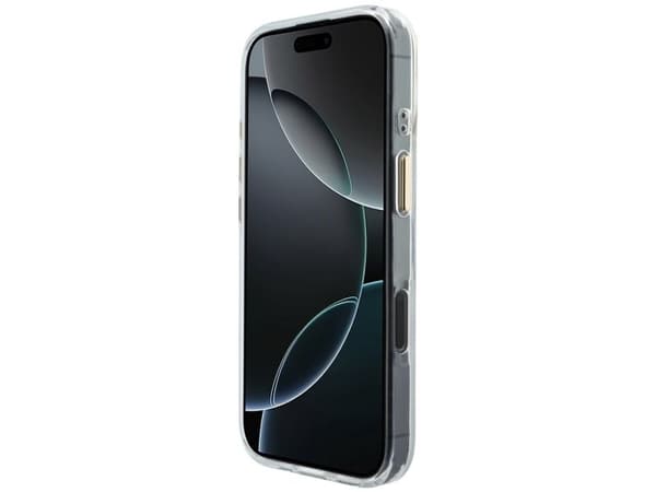 Guess IML Gradient Script MagSafe-deksel til iPhone 17 - hvit