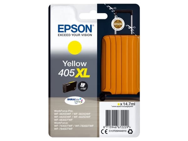 Epson 405XL Originalbläckpatron - 14,7 ml - Gul